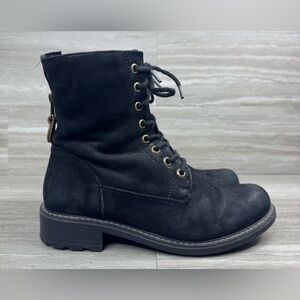 Lasocki Viva Insulated Mid Leather Combat Boots Size 36/5